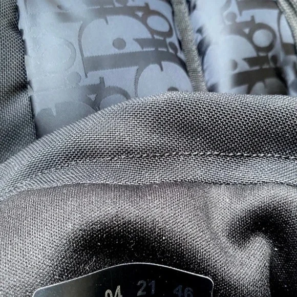 Christian Dior Snow Boots Oblique Black Logo Winter Ski Lace Up Monogram Logo - Picture 10 of 14